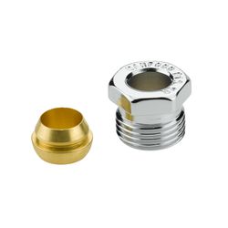 Danfoss Klemmverbinder, R 1/2" Außengewinde auf 12mm, für Stahl- und Kupferrohre, ver... DANFOSS-013G4193 5702420071442 (Abb. 1)
