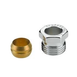 Danfoss Klemmverbinder, R 1/2" Außengewinde auf 14mm, für Stahl- und Kupferrohre, ver... DANFOSS-013G4194 5702420071459 (Abb. 1)
