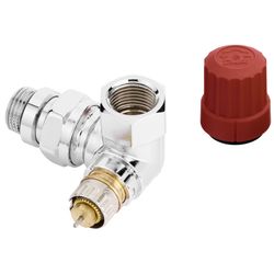 Danfoss Ventilgehäuse RA-NCX, DN 15, R 1/2", Winkelausführung links, verchromt, 013G4... DANFOSS-013G4240 5702420072173 (Abb. 1)