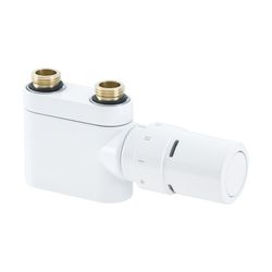 Danfoss Anschlussarmatur VHX Duo Set R 1/2", Durchgangsausführung, Verkehrsweiß, 013G... DANFOSS-013G4278 5702420072791 (Abb. 1)