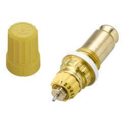 Danfoss Einbauventil Serie 3 RA-UI, G 1/2" AG, ohne Stopfen, für Schäfer-Heizkörper, ... DANFOSS-013G7381 5702420037912 (Abb. 1)