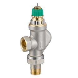 Danfoss dynamisches Ventil RA-DV, DN 10, druckunabhängig, R 3/8", Axial, vernickelt... DANFOSS-013G7709 5702425127496 (Abb. 1)