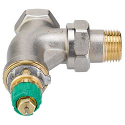 Danfoss Ventilgehäuse RA-DV, DN 15, R 1/2", dynamisch, Eckausführung, kurze Bauform, ... DANFOSS-013G7713 5702420123677 (Abb. 1)