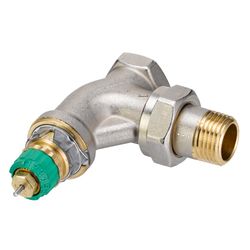 Danfoss dynamisches Ventil RA-DV, DN 15, druckunabhängig, R 1/2", Eckausführung, vern... DANFOSS-013G7723 5702425093449 (Abb. 1)