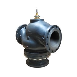 Danfoss 3-Wege-Mischventil VF 3, DN 250, Kvs 1000m3/h, PN 16, Sphäroguss GGG-40.3, 06... DANFOSS-065B4250 5710104508603 (Abb. 1)