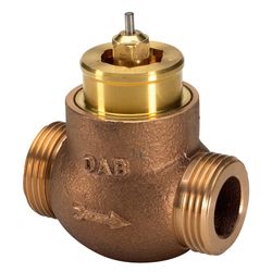 Danfoss Durchgangsventil VMA, DN 15, Kvs 1,0m3/h, PN 16, G 3/4" Außengewinde, Rotguss... DANFOSS-065F2033 5702420018249 (Abb. 1)