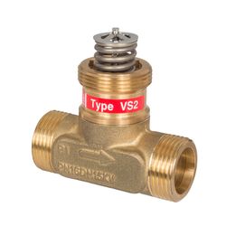 Danfoss Durchgangsventil VS2, DN 20, Kvs 2,5m3/h, PN 16, entzinkungsfreies Messing, G... DANFOSS-065F2120 5702421510247 (Abb. 1)