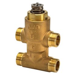 Danfoss 4-Wege-Ventil VZ 4, DN 15, Kvs 2,5m3/h, 065Z5515... DANFOSS-065Z5515 5702421526699 (Abb. 1)