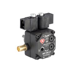 Danfoss Ölbrennerpumpe BFP 52 E L3, mit 2 Magnetventilen, Drehrichtung links, 24l/h, ... DANFOSS-071N3201 5702425156397 (Abb. 1)