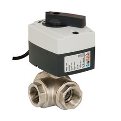Danfoss motorischer Kugelhahn AMZ113, 3-Wege, DN 15, 24V AC, Ein/Aus, 2-Punkt... DANFOSS-082G5412 5710104079943 (Abb. 1)