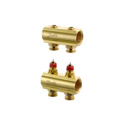 Danfoss Verteiler für Fussbodenheizungen FHF-2, 2 Kreise, ohne Durchflussanzeige, 088... DANFOSS-088U0502 5702420080819 (Abb. 1)