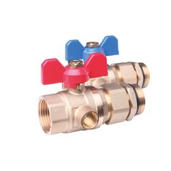 Danfoss Kugelhahn 1" mit Verschraubung, 088U0822... DANFOSS-088U0822 5702425136269 (Abb. 1)