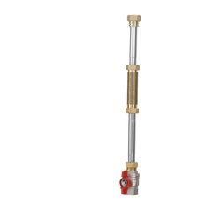 Danfoss Kaltwasser-Anschluss PWC von oben, KWZ-Passstück 3/4" x 110mm, 144B2420... DANFOSS-144B2420 5702428524391 (Abb. 1)