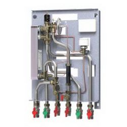 Danfoss Wohnungsstation EvoFlat Reno Typ 1, Heizleistung 15kW, TWW-Leistung 55kW, 230... DANFOSS-145B4102 5702428681179 (Abb. 1)