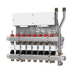 Danfoss FBH-Verteiler SGC-6 6 Kreise, Icon230V, TWA, mit Durchflussanzeige... DANFOSS-145H0326 5702428525169 (Abb. 1)