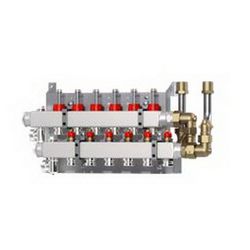 Danfoss Verteiler für VX-F Station 12 Kreise, mit Durchflussanzeige... DANFOSS-145H0512 5702428525442 (Abb. 1)