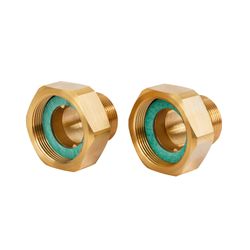 Danfoss Anschraubendenset, DN 20, G 1" A x R 3/4", 003H6903... DANFOSS-003H6903 5702421544884 (Abb. 1)
