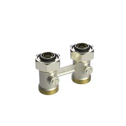 Danfoss Universalverschraubung RLV-KB für Ventil-Heizkörper, Heizkörper G 3/4", Durch... DANFOSS-003L0391 5714279001518 (Abb. 1)