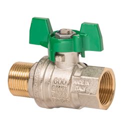 Danfoss Kugelhahn PWC/PWH DVGW 3/4" x76mm IG/AG... DANFOSS-144H1461 5706561096548 (Abb. 1)
