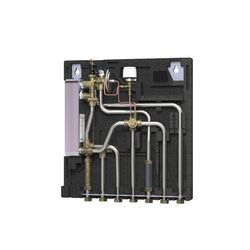 Danfoss Wohnungsstation Evoflat FSS Typ 2 E, HT-Heizung, 49kW, Dämmhaube, Zirkulation... DANFOSS-145B0970 5702424285487 (Abb. 1)