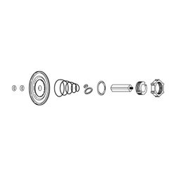 Danfoss Servicesatz EV220B 40B NBR, 032U6017... DANFOSS-032U6017 5702423125869 (Abb. 1)