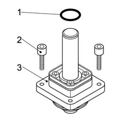 Danfoss Ersatzteilset für Magnetventile EV 250 B 10-12BD, normal geschlossen NC, EPDM... DANFOSS-032U5315 5702423214365 (Abb. 1)