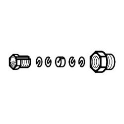 Danfoss Kapillarrohr-Stopfbuchse R 3/4", für AVTB und AVTA, 003N0155... DANFOSS-003N0155 5702423015047 (Abb. 1)