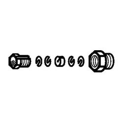 Danfoss Kapillarrohr-Stopfbuchse R 3/4", für AVTB und AVTA, 003N0155... DANFOSS-003N0155 5702423015047 (Abb. 1)