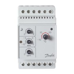 Danfoss Thermostat ECtemp 316 230V, -10-50 Grad C, für Rohrbegleitheizung, 088L0443... DANFOSS-088L0443 5703466130339 (Abb. 1)
