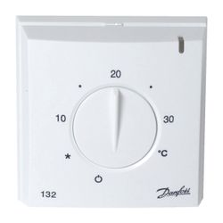 Danfoss elektronisches Thermostat ECtemp 132 230V, 15-35 Grad C mit Raum-/Leitungsfüh... DANFOSS-088L0032 5703466126738 (Abb. 1)