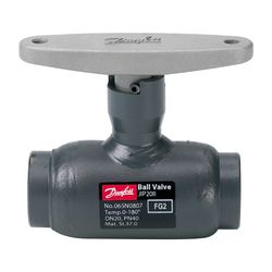 Danfoss Kugelhahn JIP-II 140.11, DN 15, Kvs 11m3/h, PN 40, Anschlüsse Innengewinde, 0... DANFOSS-065N0802 5702421653791 (Abb. 1)
