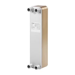 Danfoss Plattenwärmeübertrager MicroPlate XB37L-1, 110 Platten, G 1" AG, kupfergelöte... DANFOSS-004H4680 5702425143328 (Abb. 1)