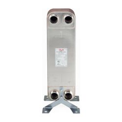 Danfoss Plattenwärmeübertrager MicroPlate XB 59M-1, 30 Platten, G 2" AG x 52mm, PN 25... DANFOSS-004B1920 5710104032368 (Abb. 1)