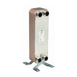 Danfoss Plattenwärmeübertrager MicroPlate XB 59M-1, 30 Platten, G 2" AG x 52mm, PN 25... DANFOSS-004B1920 5710104032368 (Abb. 1)