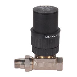 Danfoss Ventilgehäuse RAV, DN 20/8, R 3/4", Durchgangsausführung, matt vernickelt, 01... DANFOSS-013U0022 5702420010373 (Abb. 1)