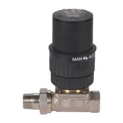 Danfoss Ventilgehäuse RAV, DN 20/8, R 3/4", Durchgangsausführung, matt vernickelt, 01... DANFOSS-013U0022 5702420010373 (Abb. 1)