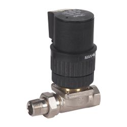 Danfoss Ventilgehäuse RAV, DN 20/8, R 3/4", Durchgangsausführung, matt vernickelt, 01... DANFOSS-013U0022 5702420010373 (Abb. 1)