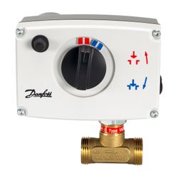 Danfoss Durchgangsventil VS2, DN 20, Kvs 2,5m3/h, PN 16, entzinkungsfreies Messing, G... DANFOSS-065F2120 5702421510247 (Abb. 1)