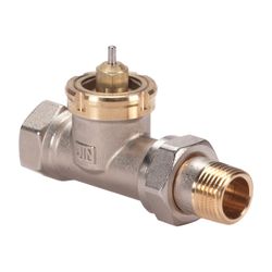 Danfoss 2-Wege-Ventil RAV 15/2, DN 15, PN 10, Kv-Wert 2,8m3/h, vernickelt, 013U0217... DANFOSS-013U0217 5702420012957 (Abb. 1)
