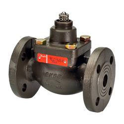 Danfoss Durchgangsventil VB2, DN 15, Kvs 0,4m3/h, PN 25, mit Flansch, Sphäroguss GGG-... DANFOSS-065B2051 5702421508343 (Abb. 1)