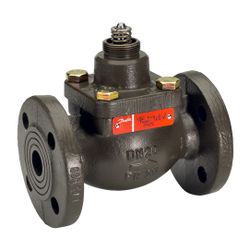 Danfoss Durchgangsventil VB2, DN 20, Kvs 6,3m3/h, PN 25, mit Flansch, Sphäroguss GGG-... DANFOSS-065B2057 5702421508466 (Abb. 1)