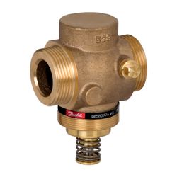 Danfoss Durchgangsventil VG, DN 25, Kvs 8,0m3/h, PN 25, Außengewinde, Rotguss RG-5, 0... DANFOSS-065B0776 5702421543580 (Abb. 1)