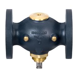 Danfoss Durchgangsventil VGF, DN 40, Kvs 20m3/h, PN 25, Flansch, Sphäroguss GGG-40.3,... DANFOSS-065B0784 5702421543665 (Abb. 1)