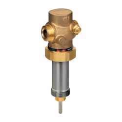 Danfoss Durchgangsventil VGS, DN 15, Kvs 1,6m3/h, PN 25, Außengewinde, Rotguss RG-5, ... DANFOSS-065B0787 5702421543696 (Abb. 1)