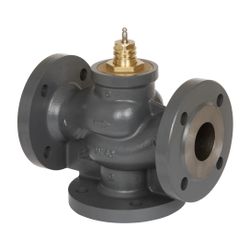 Danfoss 3-Wege-Ventil VL 3, DN 80, Kvs 100m3/h, PN 6, mit Flansch, 065Z0362... DANFOSS-065Z0362 5710104009223 (Abb. 1)