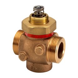 Danfoss Durchgangsventil VM2, DN 32, Kvs 10,0m3/h, PN 25, G 1 1/2" Außengewinde, Rotg... DANFOSS-065B2018 5702421508985 (Abb. 1)