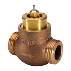 Danfoss Durchgangsventil VMA, DN 15, Kvs 1,0m3/h, PN 16, G 3/4" Außengewinde, Rotguss... DANFOSS-065F2033 5702420018249 (Abb. 1)