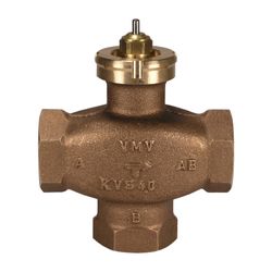 Danfoss 3-Wege-Mischventil VMV, DN 20, Kvs 4,0m3/h, PN 16, Rp 3/4", Rotguss RG5, 065F... DANFOSS-065F0020 5702420012452 (Abb. 1)