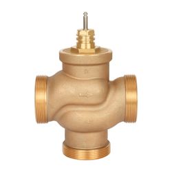 Danfoss 3-Wege-Mischventil VRB 3, DN 40, Kvs 25,0m3/h, PN 16, Rotguss RG5, 065Z0159... DANFOSS-065Z0159 5702421559161 (Abb. 1)