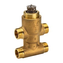 Danfoss 4-Wege-Ventil VZ 4, DN 15, Kvs 0,25m3/h, 065Z5510... DANFOSS-065Z5510 5702421526644 (Abb. 1)